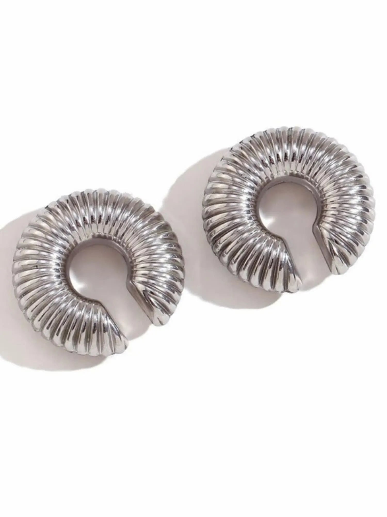 Piercing Fake Argola Textura Espiral