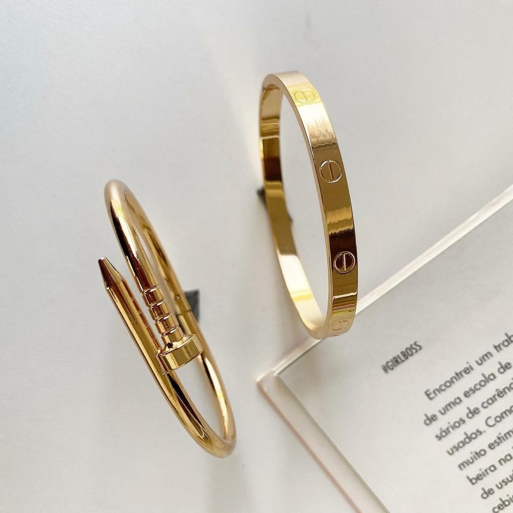 Bracelete Aço Inoxidável Articulável