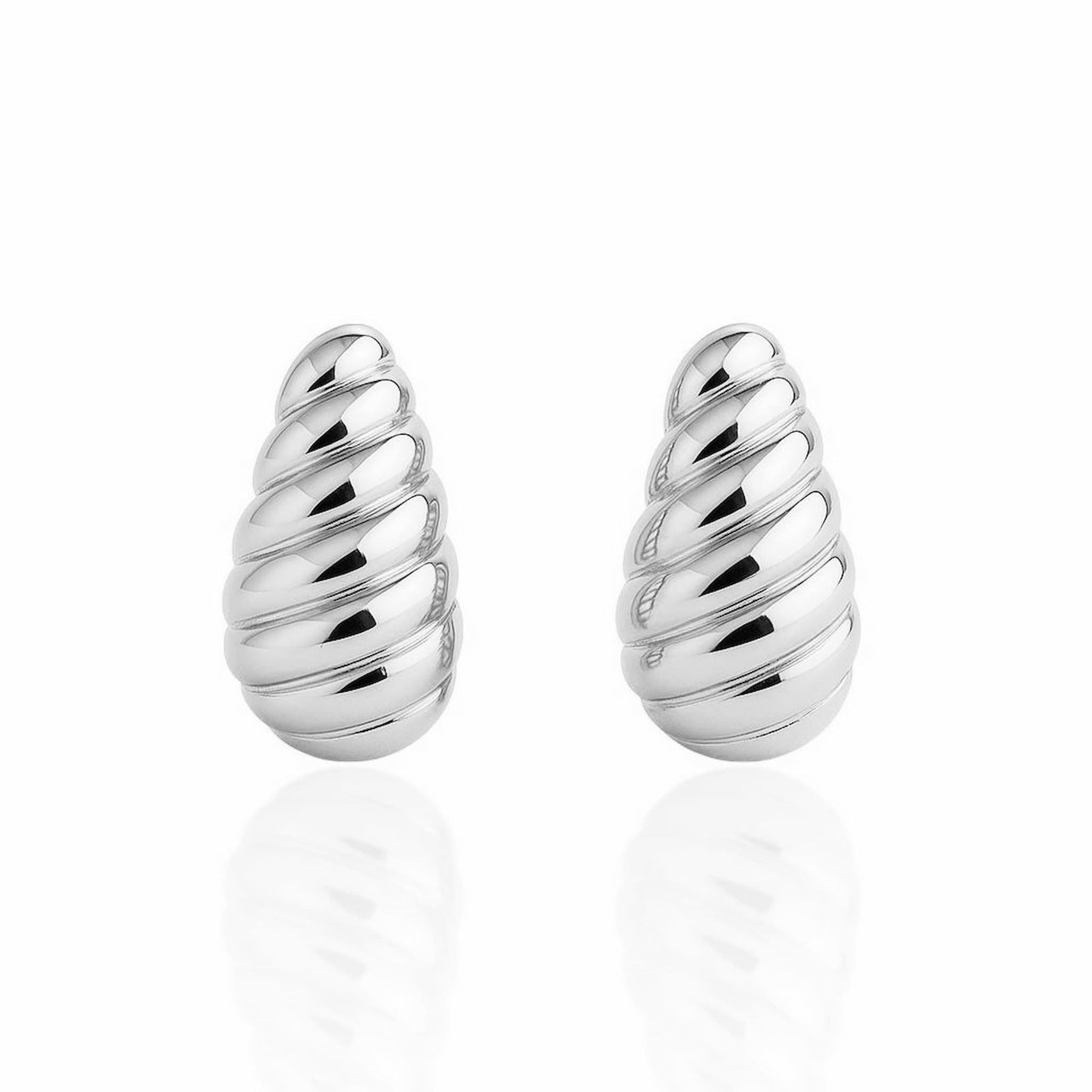 Brinco Gota Texturizado Reto