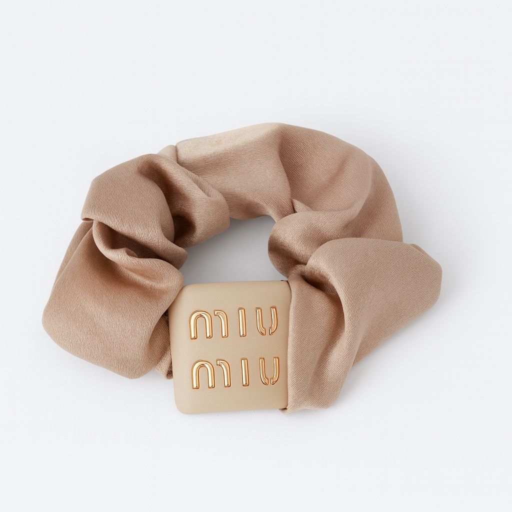 Scrunchies de cabelo Inspiração