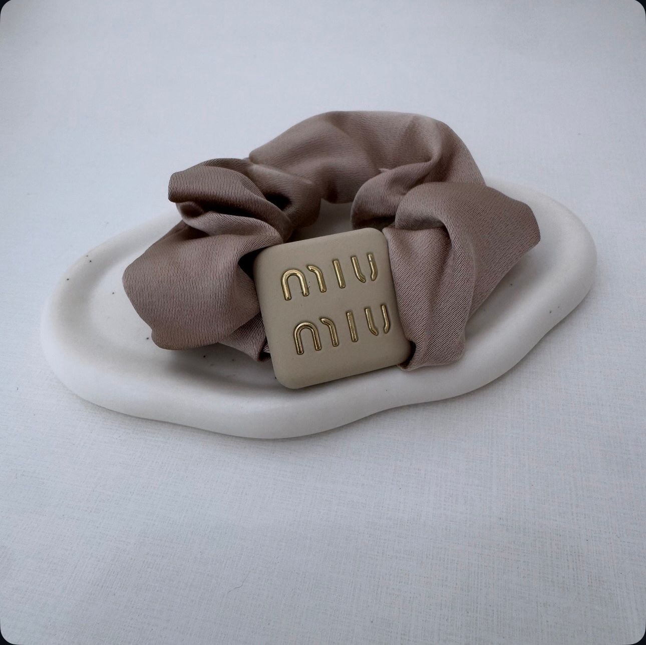 Scrunchies de cabelo Inspiração