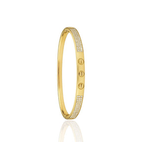 Bracelete Articulável Cravejado Cristal