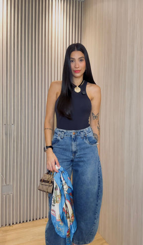 Lenço de Cetim Estampado 90x90cm