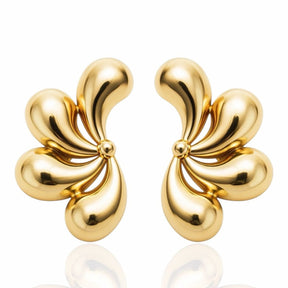 Brinco Tendência Gotas Lisa