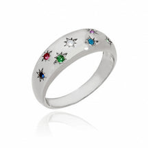 Anel Estrela Cravejado com Micro Zircônia