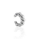 Brinco  Piercing Fake Ródio Branco