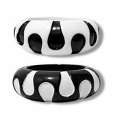 Kit 2 Braceletes em Resina Resistente com Estampa Inspiração