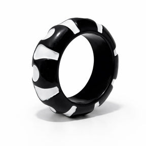 Kit 2 Braceletes em Resina Resistente com Estampa Inspiração
