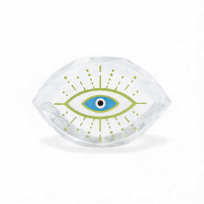 Presilha para Cabelo de Olho Grego em Acrílico