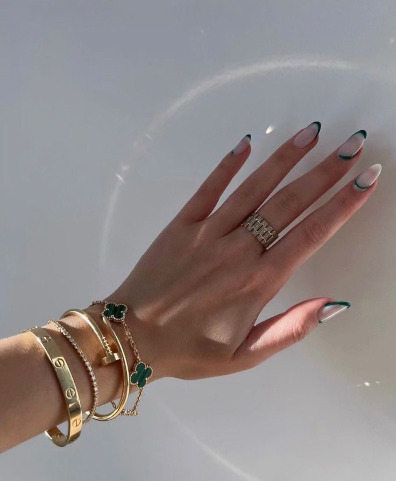 Bracelete Aço Inoxidável Articulável