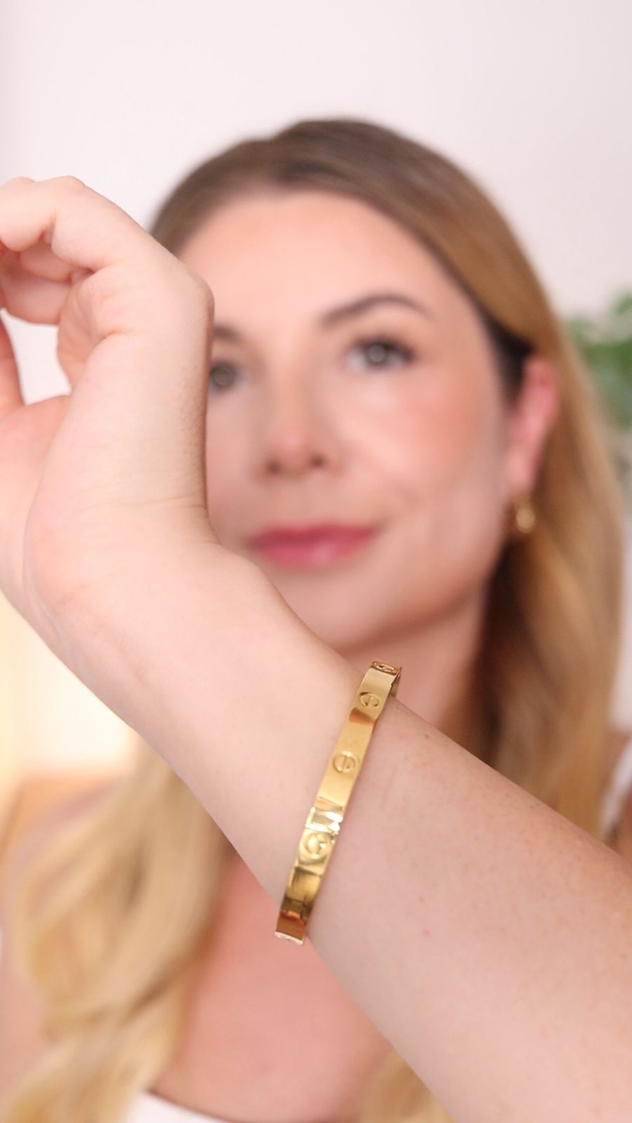 Bracelete Aço Inoxidável Articulável