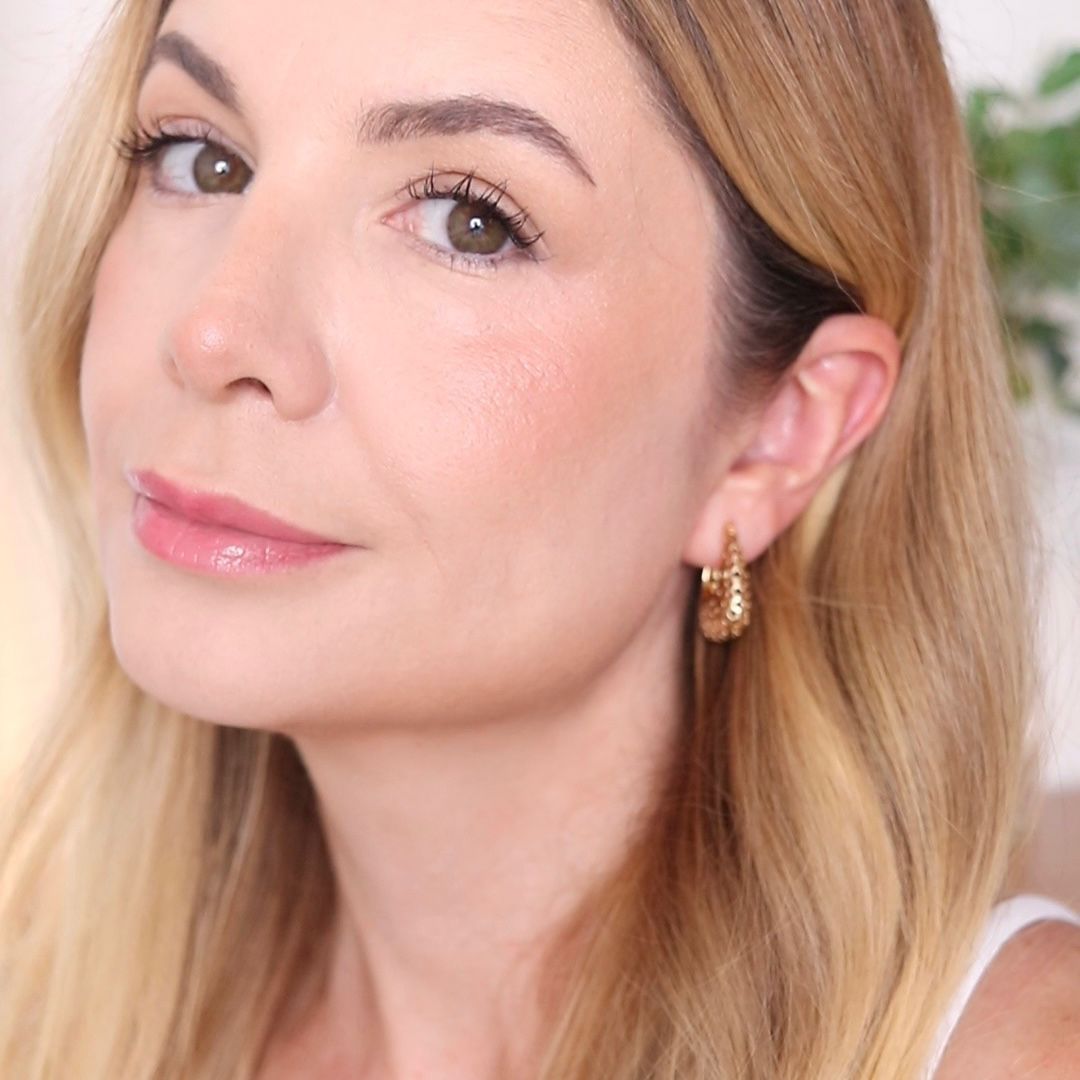 Brinco Argola Quadrada Vazada