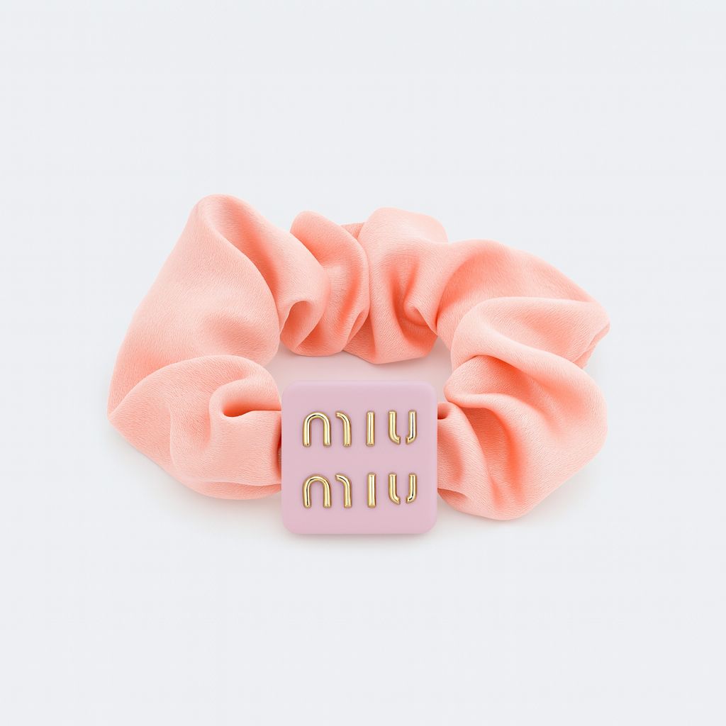 Scrunchies de cabelo Inspiração