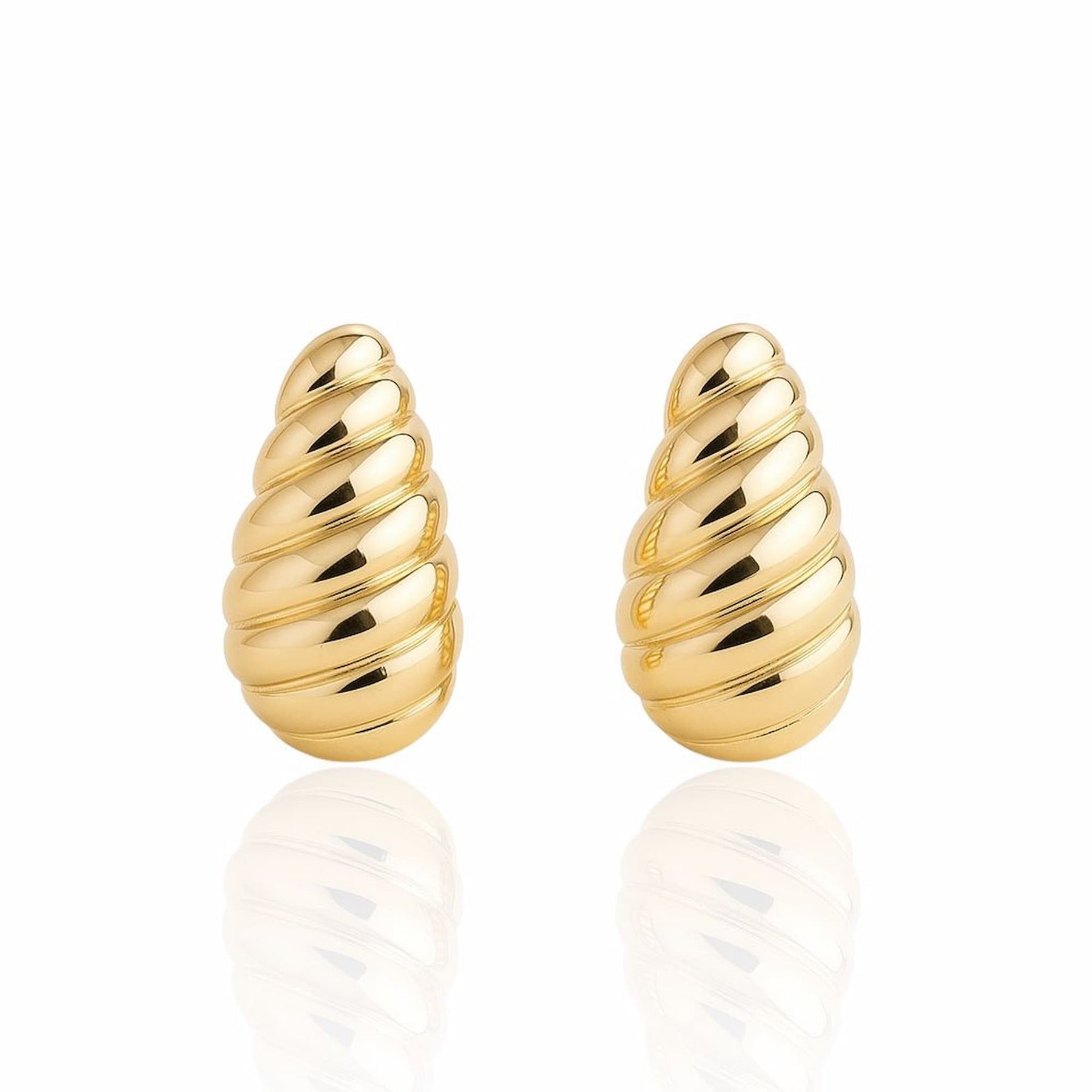 Brinco Gota Texturizado Reto