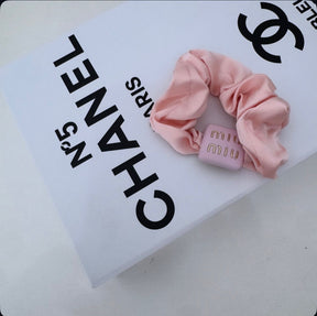 Scrunchies de cabelo Inspiração
