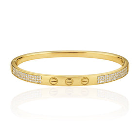 Bracelete Articulável Cravejado Cristal
