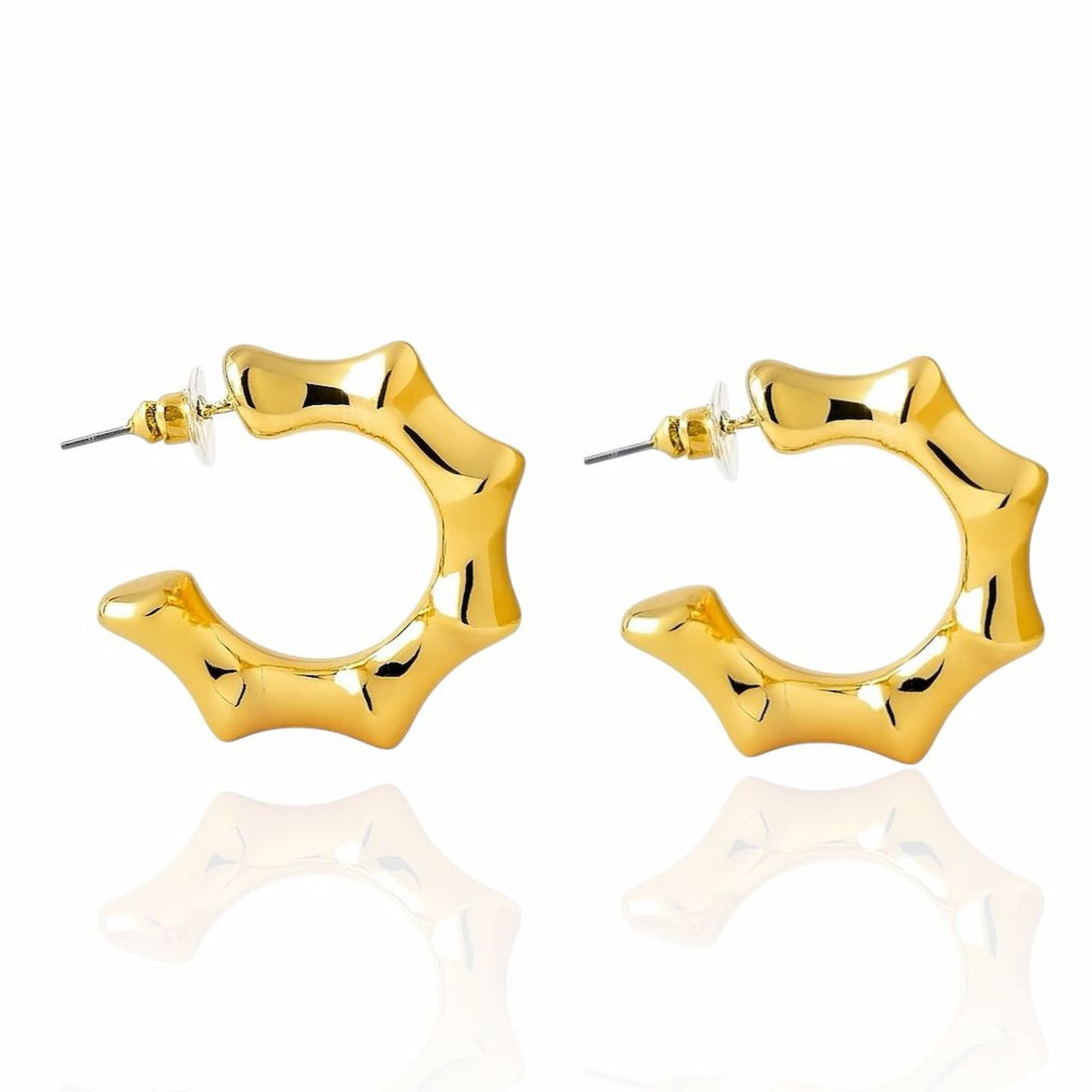 Brinco de Argola Bambu