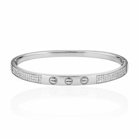 Bracelete Articulável Cravejado Cristal