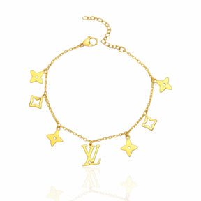 Pulseira Aço Inoxidável Inspired com Pingentes