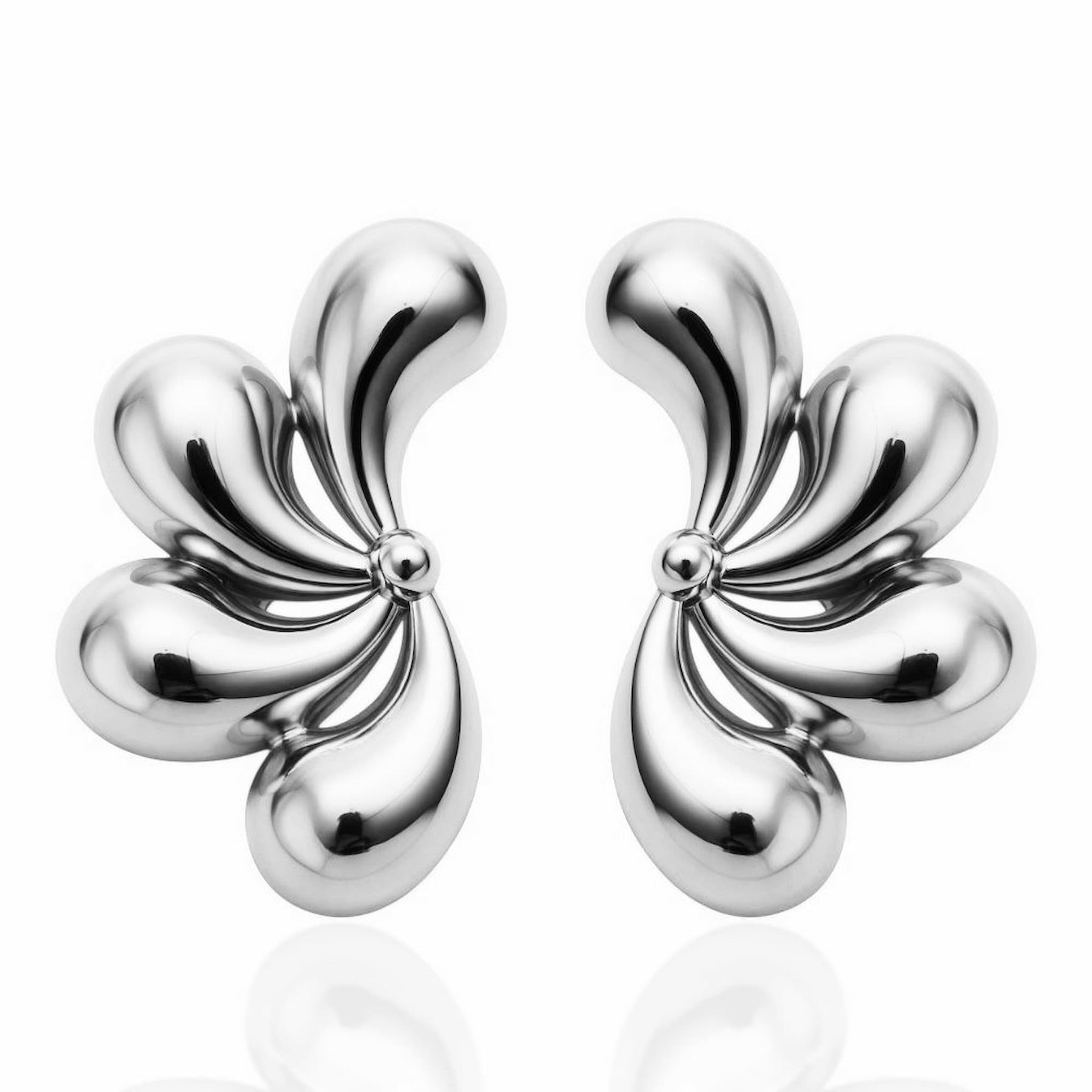 Brinco Tendência Gotas Lisa