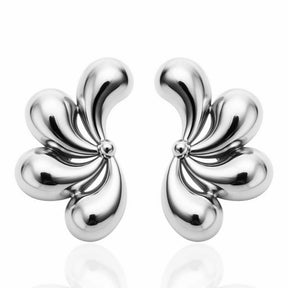 Brinco Tendência Gotas Lisa